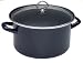 Chantal Enamel-On-Steel 6-Quart Casserole with Glass Lid, Cobalt Blue