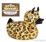 Leopard Devil Duckie Rubber Duck Leopard Devil Duckie Rubber Duck