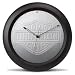 Harley Davidson Clock - 13" Aluminum Bar/Shield