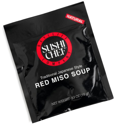 Sushi Chef Red Miso Soup Mix, 0.53-Ounce Packets (Pack of 24) by Sushi Chef