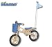 Third Party New : Twister Holzlaufrad / Lauflernrad mit Klingel+Tasche+Sicherheitsfahne