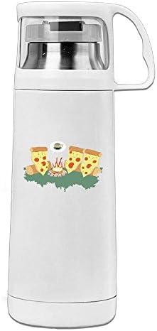 Pizza And Ninja Ghost Portable Stainless Steel Vacuum Insulated Mug