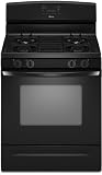 Amana AGR6011VDB 5.0 cu. ft. 30 Self Cleaning Freestanding Gas Range in Black -