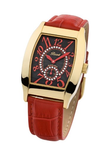 Bossart Watch Co. Black Jack BW-0803-GSR Wristwatch for Her Golden Case