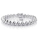 Sterling Silver San Marco Bracelet - 7"
