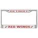 Detroit Red Wings Chrome License Plate Frame