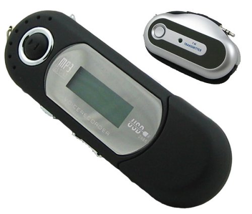 Childrens Toyshop  Electronics : 512MB Techsplosion MP3 Player & In Car FM Transmitter (Onyx Black)