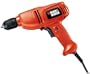 Black & Decker DR210K 4.5 Amp 3/8-Inch Variable Speed/Reversing Keyless Chuck Drill Kit