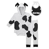 Halloween Hoodie - Cow 0-3