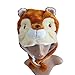 TopTie Girls Animal Design Winter Thermal Hat With Ears - Panda, Alpaca, Dolphin