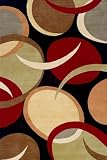 Elements Collection - EL-13 Black Rug