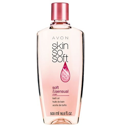 Avon Skin so Soft, Soft & Sensual Bath Oil, 16.9 Oz