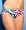 La Blanca Tropical Plumes Shirred Hipster Swimwear Bottom, 8, Multi