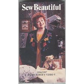 Sew Beautiful 1996/1997 Subscriber's Video V (Video Tape)
