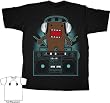 Domo Sounds Silver Foil Men's Tee, Black