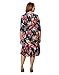 Kiyonna Women's Plus Size Flirty Flounce Wrap Dress