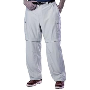 Reel Legends Zip-Off Nylon Pants
