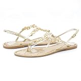 Bamboo Joanie78 Flats 7.5 Gold