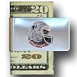 New England Patriots Enameled Pewter Money Clip/Card Holder - NFL Football Fan Shop Sports Team Merchandise