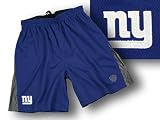 New York Giants Mens Equipment NFL Color Paneled Shorts, Blue