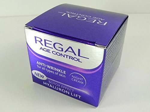 Regal Anti-aging Night Cream - Argireline & Ha Hyaluronic Acid - Botox Effect, Remove Wrinkles, Face-neck-skin Firming