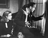 LAUREN BACALL AS VIVIAN STERNWOOD RUTLEDGE, HUMPHREY BOGART AS PHILIP MARLOWE FROM THE BIG SLEEP - Licensed Photo - Professional Photographic Print - Picture SIZE 11x14 (28x36cm)