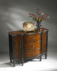 Wooden Console Cabinet w 3 Drawers