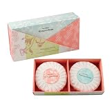 The Thymes Kimono Rose Bar Soap Set - 2 x 3.5 oz
