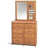 Woody Creek 8-Drawer Large Dresser