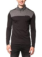 AMERICAN PEOPLE Camiseta Manga Larga Terrance (Negro)