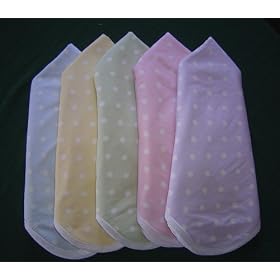 Nursing/Bath Blanket, Lavender Polka Dot