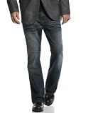 Marc Ecko Cut & Sew Men's Ice Man Bootcut Jean,Dark Whisker Wash,30x30