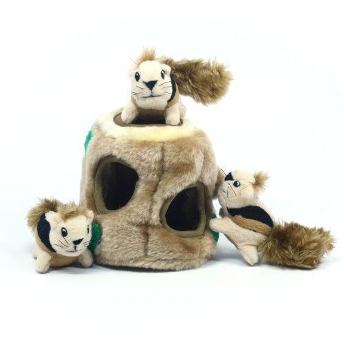 Kyjen Hide-A-Squirrel Puzzle Toy for Dogs