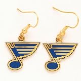St. Louis Blues Official Logo Earrings