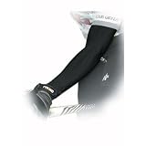 Pace P3+ PolyPro Cycling Arm Warmer (Black, Medium)