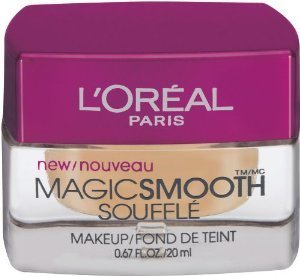 (2 Pack) L'Oreal Paris Studio Secrets Professional Magic Smooth Souffle Makeup, Natural Buff, 0.67-Fluid Ounce