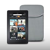 NEOPRENE POUCH CASE/COVER FOR AMAZON KINDLE FIRE (NOT FIRE HD) - GREYby CELLAPOD