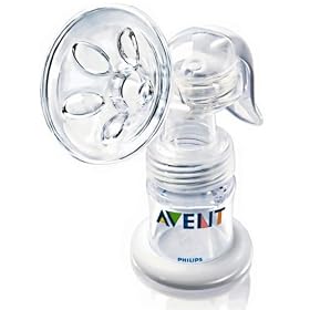 Philips AVENT ISIS Manual Breast Pump with 125ml/4oz Breast Milk Container