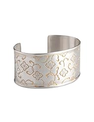 Persephone Two-Tone Sterling Silver Cuff Bracelet