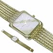 Geneve Quartz Men's Gold Watch