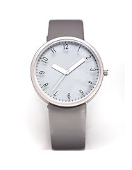 AMPM24 Fashion Women Lady Gray Dial Leather Sport Quartz Wrist Watch Gift WAA236