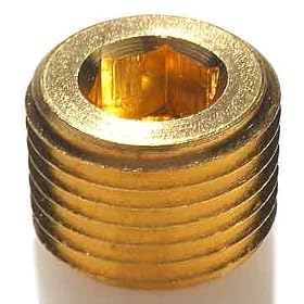 Parker 4 PHH-SS-01 316 Stainless Steel Pipe Hollow Hex Plug NPT 3/8