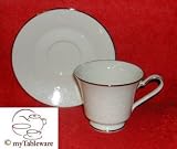 NORITAKE AFFECTION 7192 CUPS & SAUCERS