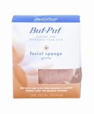Buf-Puf Reusable All-Purpose Facial Sponge, Gentle (Pack of 6)
