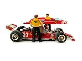 Ferrari 126CK Turbo Gilles Villeneuve #27 - 1st Place Grand Prix Monaco 1981 - 1/43rd Scale Brumm Plus Super Series
