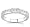 18k White Gold Princess-Cut Diamond Band (G/VS2, 3/4 ct. tw.)