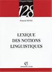 lexique des notions linguistiques (12...