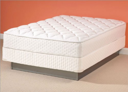 Kitchen: Sealy 54372261 / 64374361 Collection King Smokey Blue Plush Mattress and Box Spring Set