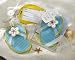 Flip-Flop Luggage Tag in Beach-Themed Gift Box - Set of 50