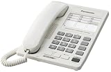 Panasonic KX-TS15W Basic Corded Phone with 16 Presets